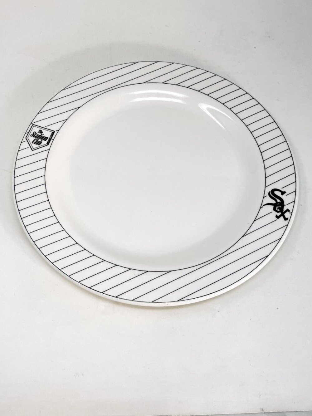 Chicago White Sox THE STADIUM CLUB Dinner Plate Syracuse China Syralite USA 21-A